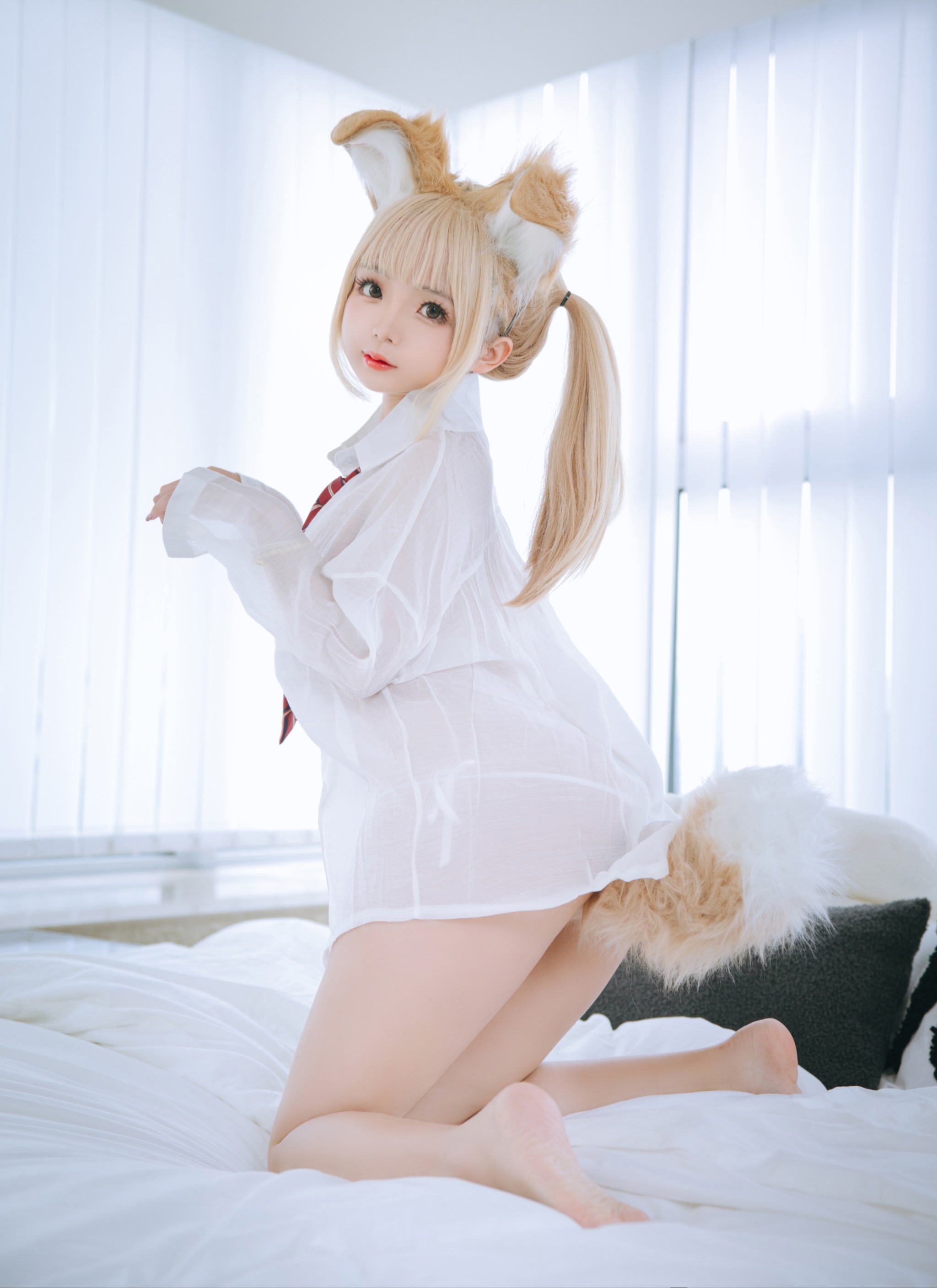 图片[1]-日奈娇 – NO.068 衬衫小狗 [160P]-XikXak